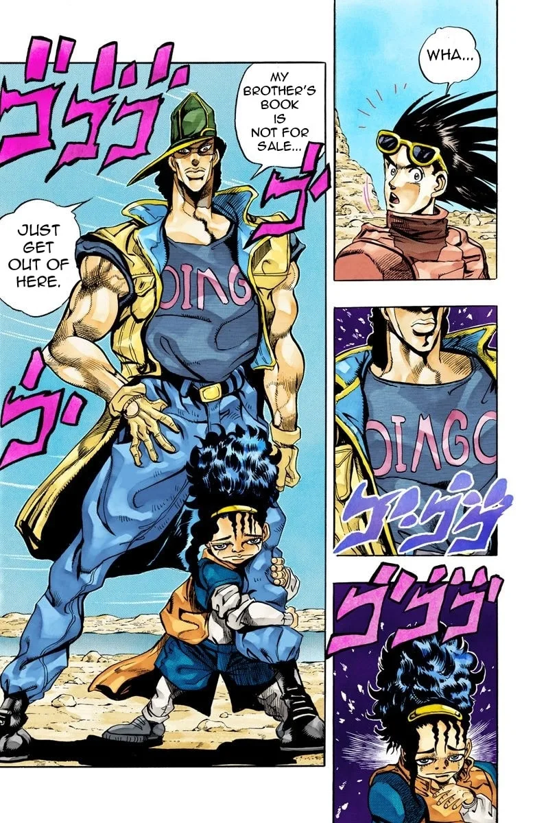 JoJo no Kimyou na Bouken Part 3: Stardust Crusaders Colored Manga, chapter 76, page 7