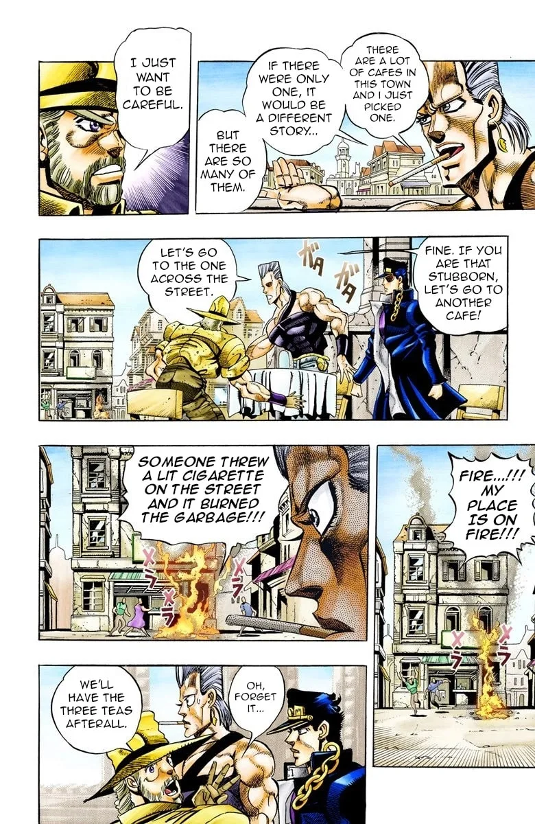 JoJo no Kimyou na Bouken Part 3: Stardust Crusaders Colored Manga, chapter 77, page 11