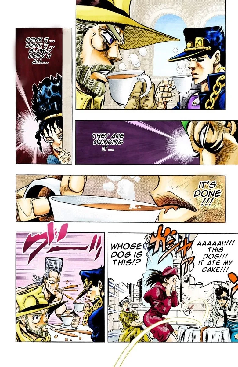 JoJo no Kimyou na Bouken Part 3: Stardust Crusaders Colored Manga, chapter 77, page 13
