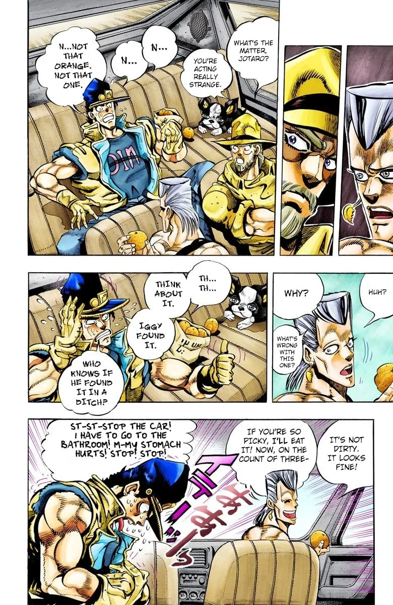 JoJo no Kimyou na Bouken Part 3: Stardust Crusaders Colored Manga, chapter 79, page 8