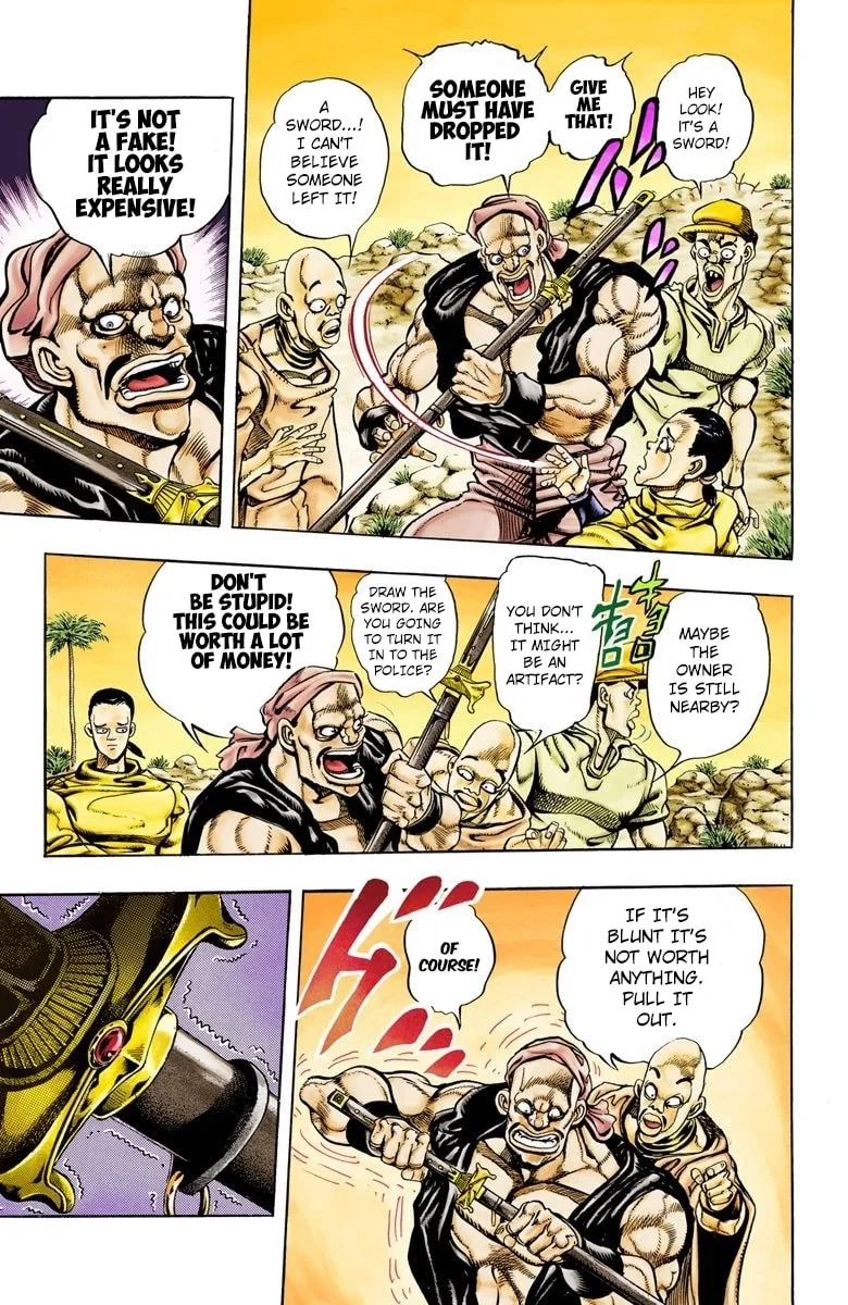 JoJo no Kimyou na Bouken Part 3: Stardust Crusaders Colored Manga, chapter 80, page 4