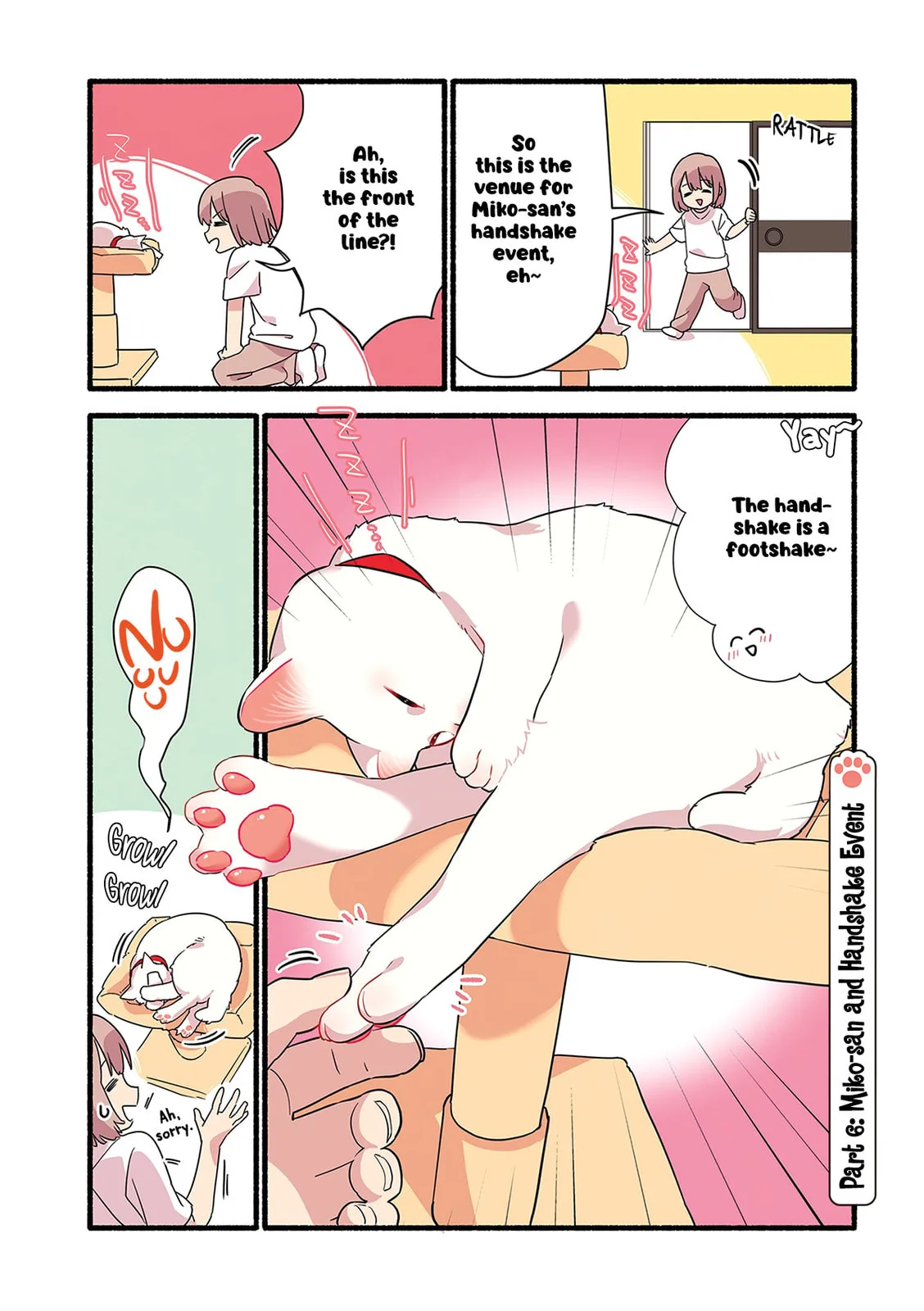 Miko, A White Cat That Wants To Be Loved, chapter 1.6, page 1