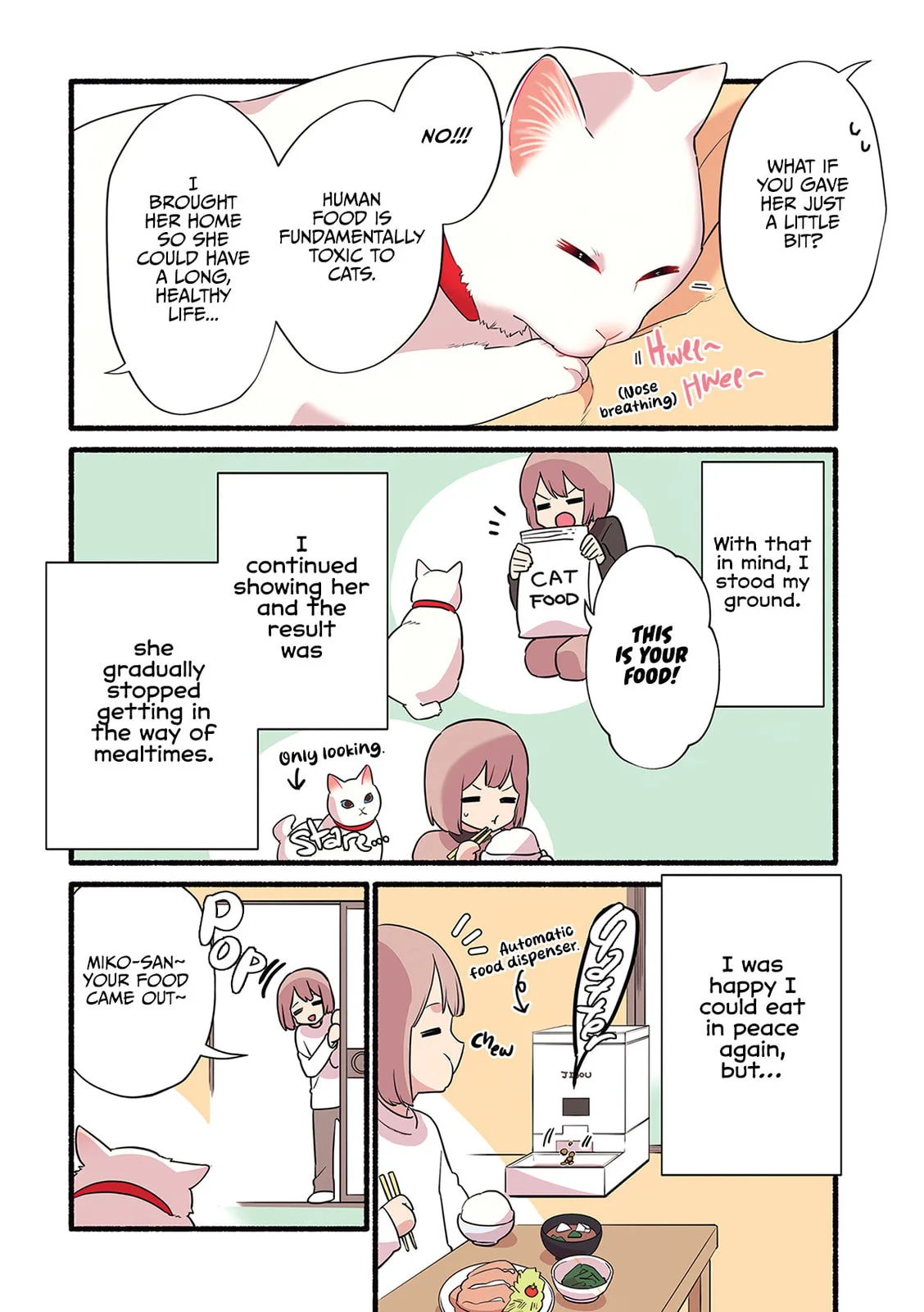 Miko, A White Cat That Wants To Be Loved, chapter 2.3, page 4