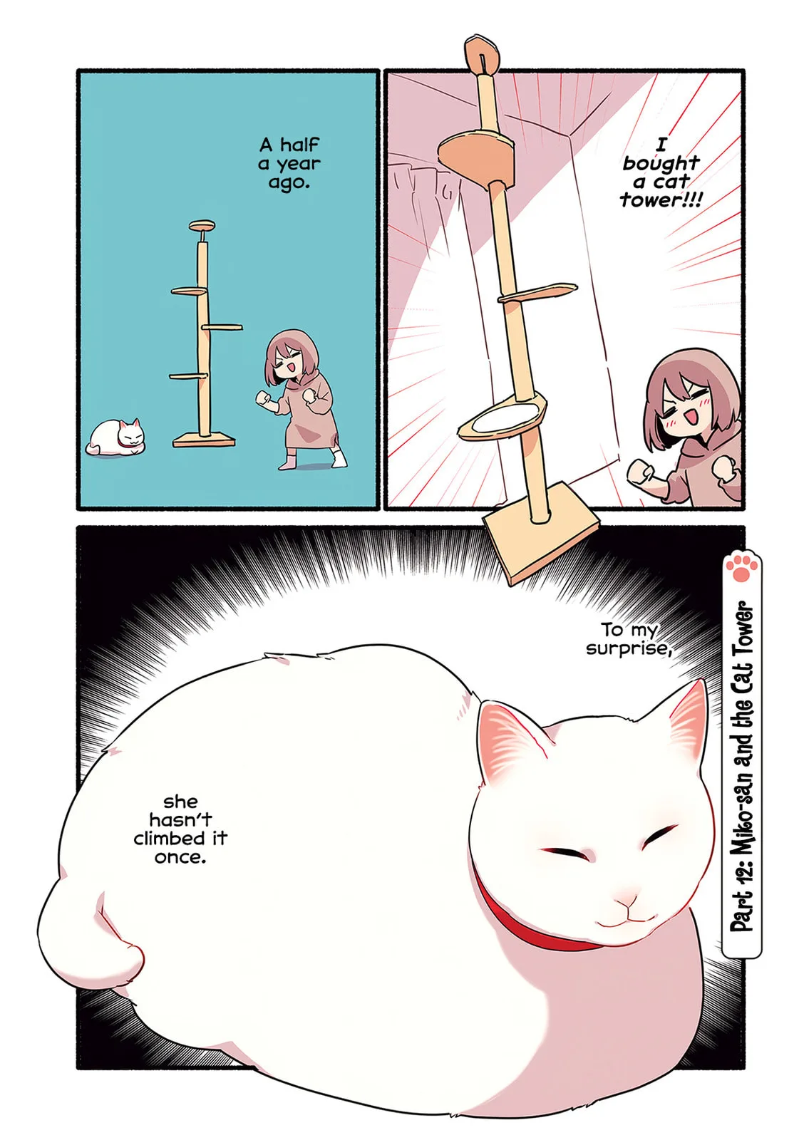 Miko, A White Cat That Wants To Be Loved, chapter 3.2, page 1