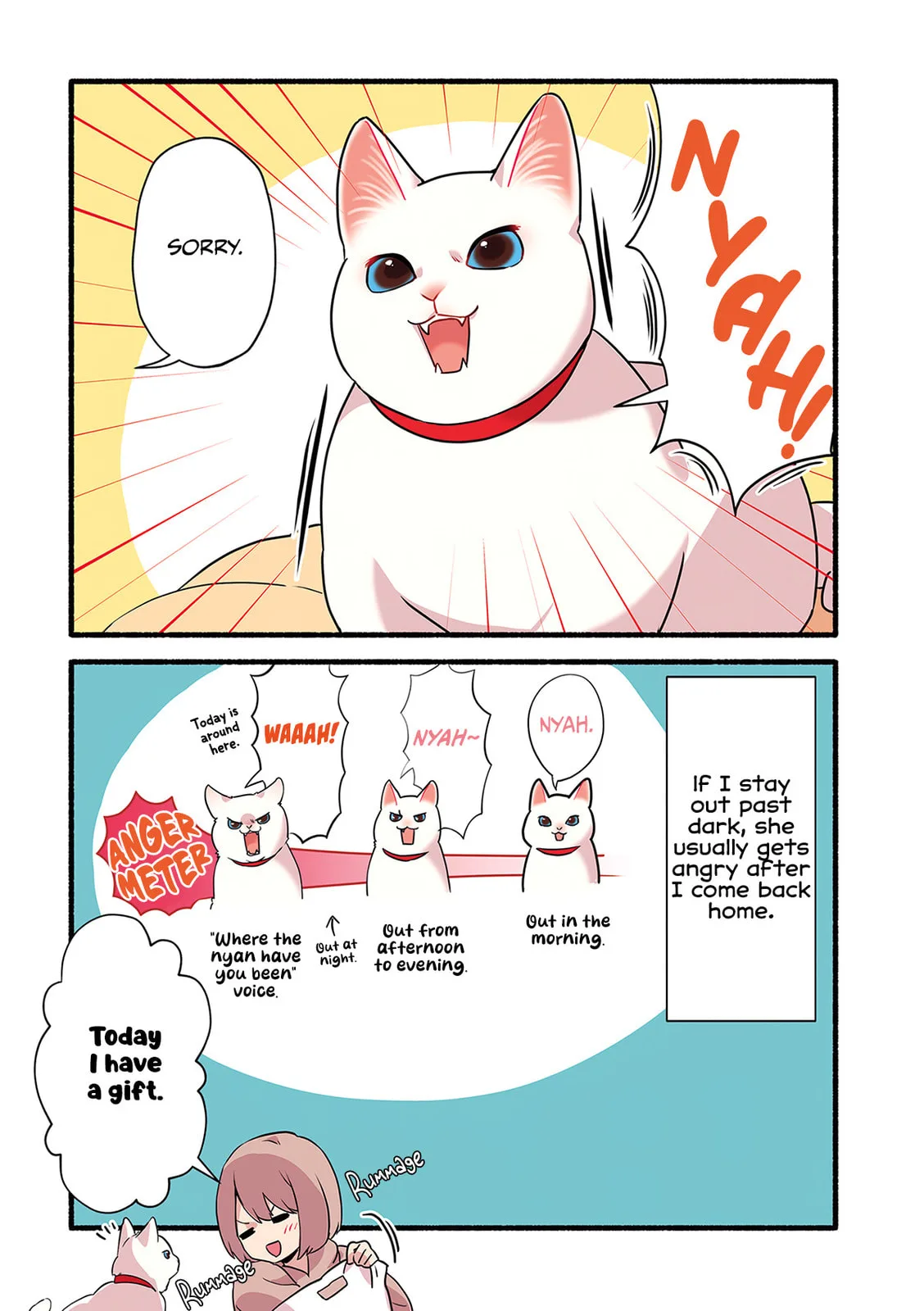 Miko, A White Cat That Wants To Be Loved, chapter 3.4, page 2