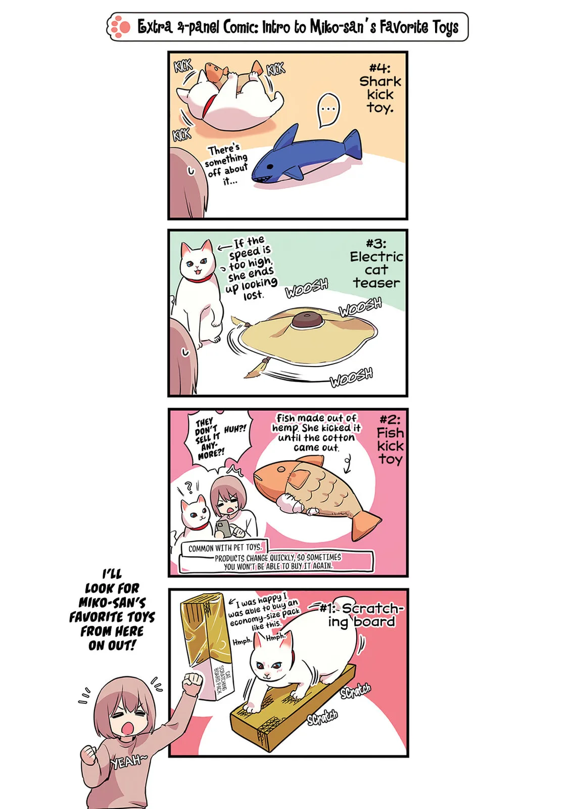 Miko, A White Cat That Wants To Be Loved, chapter 3.4, page 5