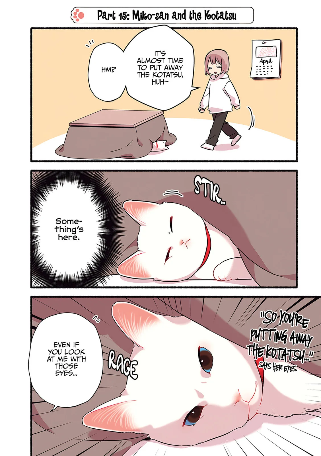 Miko, A White Cat That Wants To Be Loved, chapter 3.5, page 1