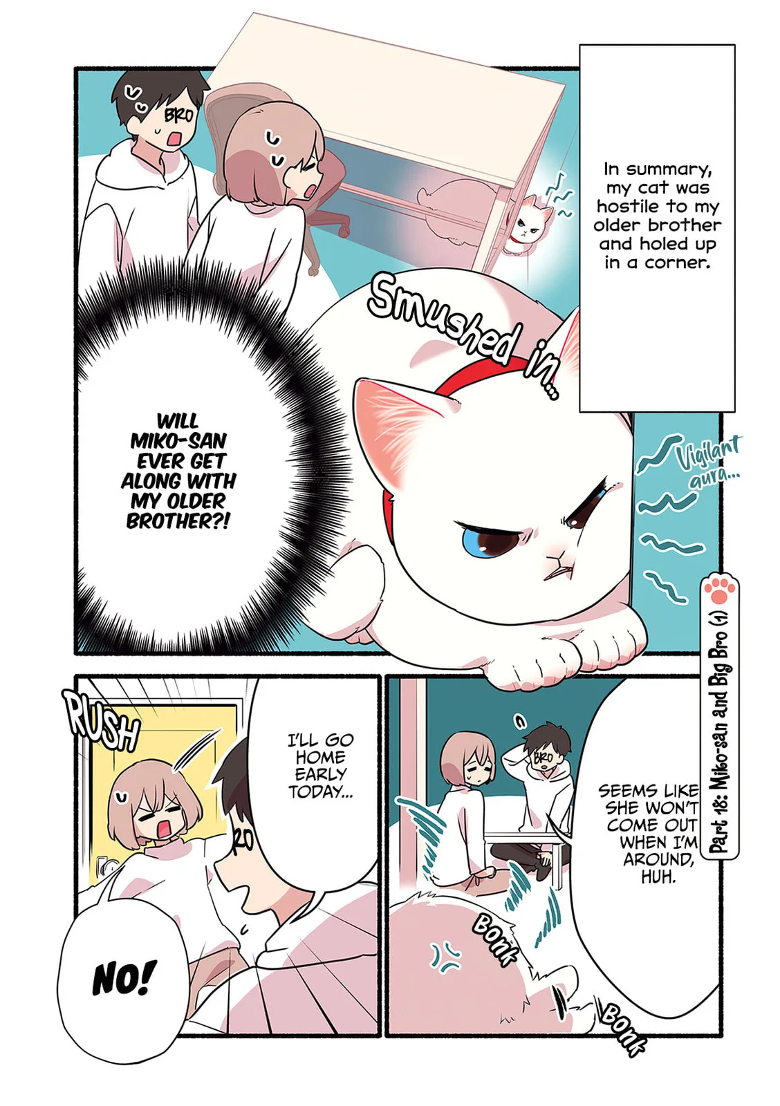 Miko, A White Cat That Wants To Be Loved, chapter 4.2, page 1