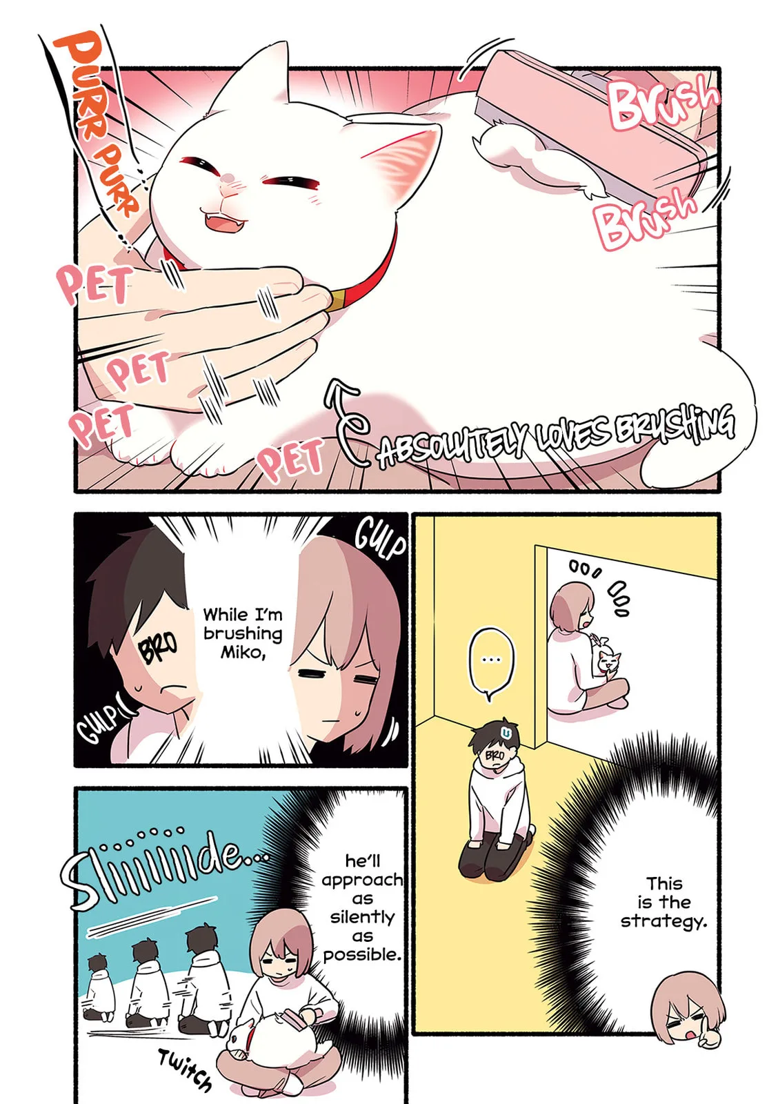 Miko, A White Cat That Wants To Be Loved, chapter 4.2, page 3