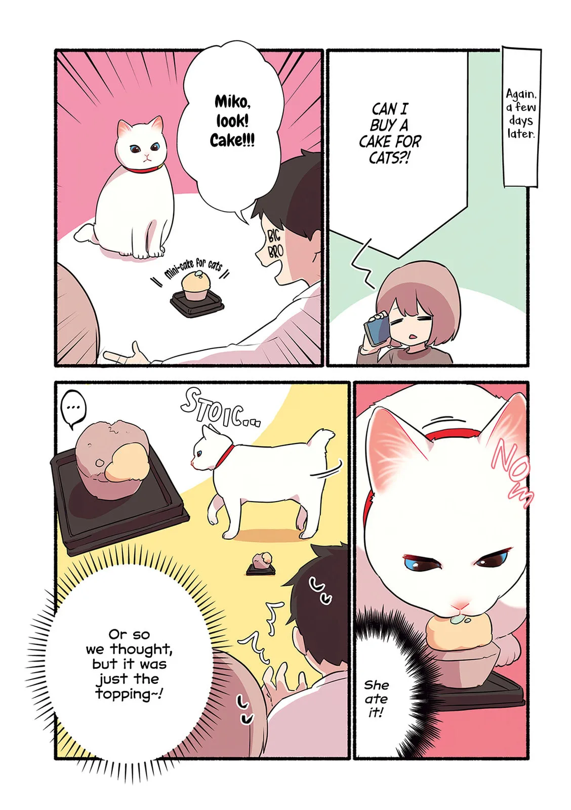 Miko, A White Cat That Wants To Be Loved, chapter 4.3, page 3