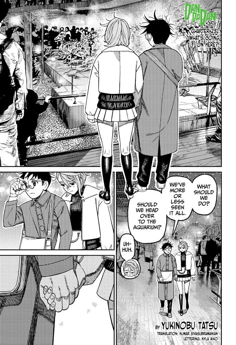 Dandadan Manga, chapter 231, page 1