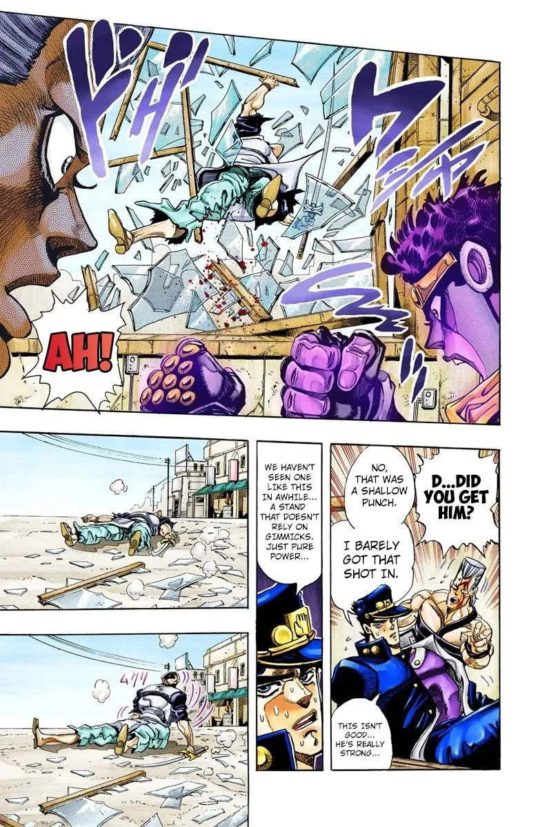 JoJo no Kimyou na Bouken Part 3: Stardust Crusaders Colored Manga, chapter 83, page 11