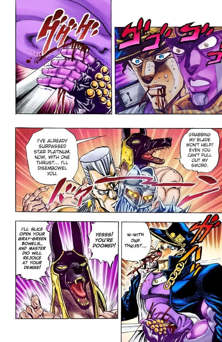JoJo no Kimyou na Bouken Part 3: Stardust Crusaders Colored Manga, chapter 85, page 2