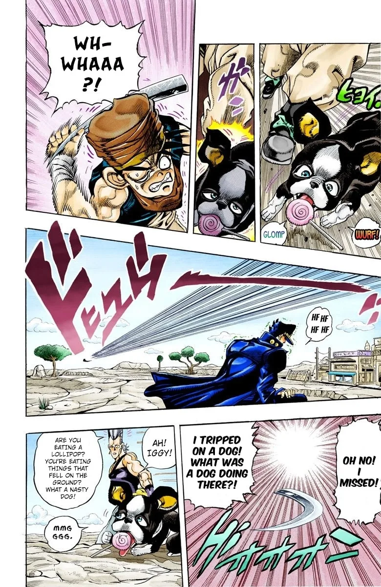 JoJo no Kimyou na Bouken Part 3: Stardust Crusaders Colored Manga, chapter 85, page 11