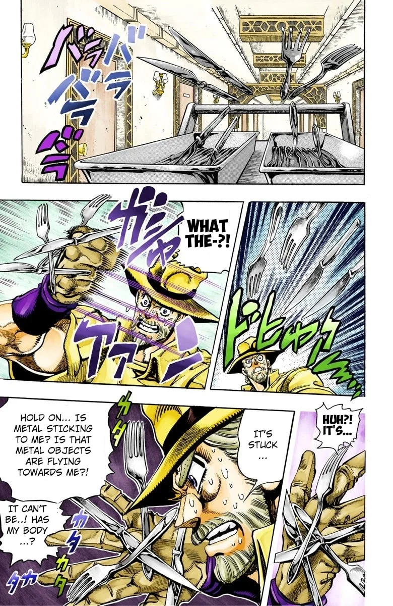 JoJo no Kimyou na Bouken Part 3: Stardust Crusaders Colored Manga, chapter 87, page 11