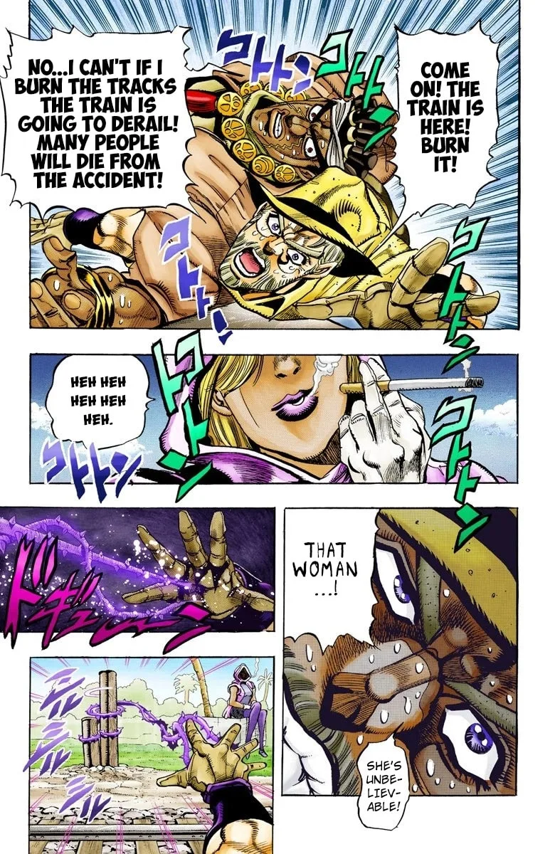JoJo no Kimyou na Bouken Part 3: Stardust Crusaders Colored Manga, chapter 89, page 16