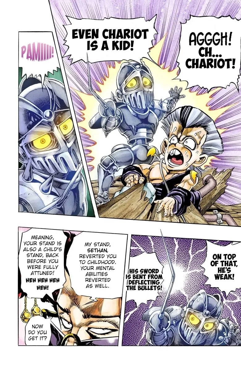 JoJo no Kimyou na Bouken Part 3: Stardust Crusaders Colored Manga, chapter 93, page 8
