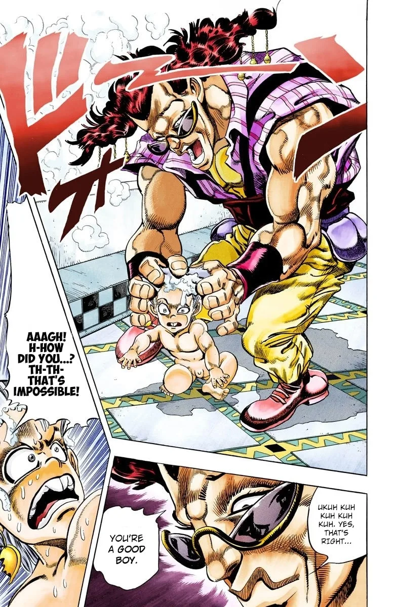 JoJo no Kimyou na Bouken Part 3: Stardust Crusaders Colored Manga, chapter 94, page 5
