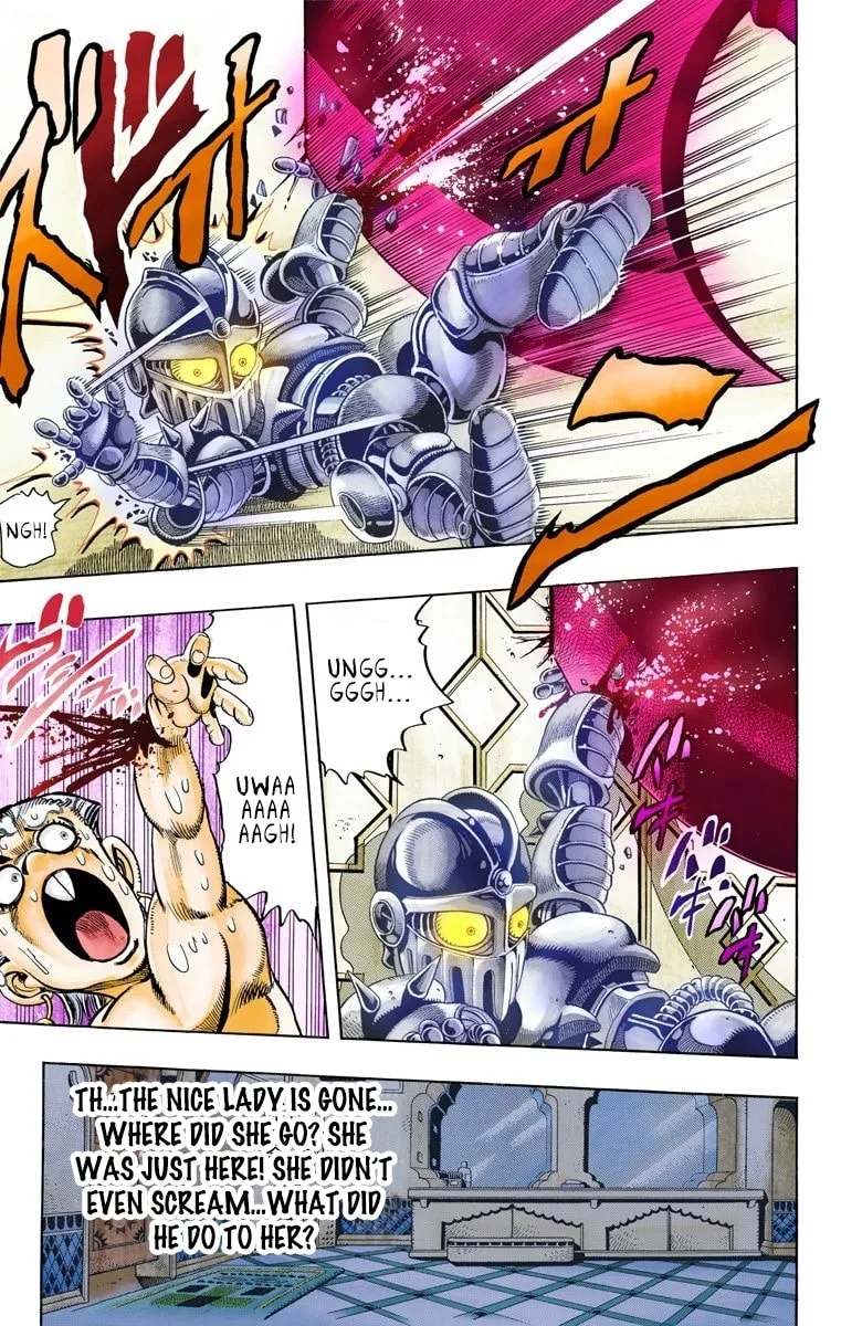 JoJo no Kimyou na Bouken Part 3: Stardust Crusaders Colored Manga, chapter 94, page 7