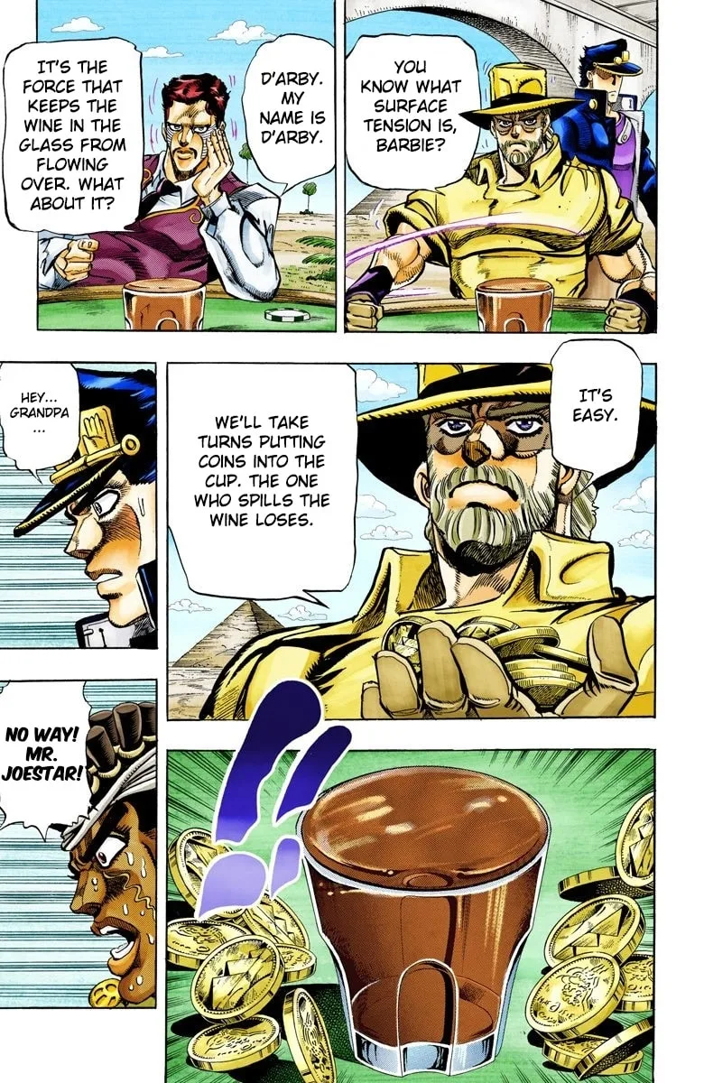 JoJo no Kimyou na Bouken Part 3: Stardust Crusaders Colored Manga, chapter 99, page 9