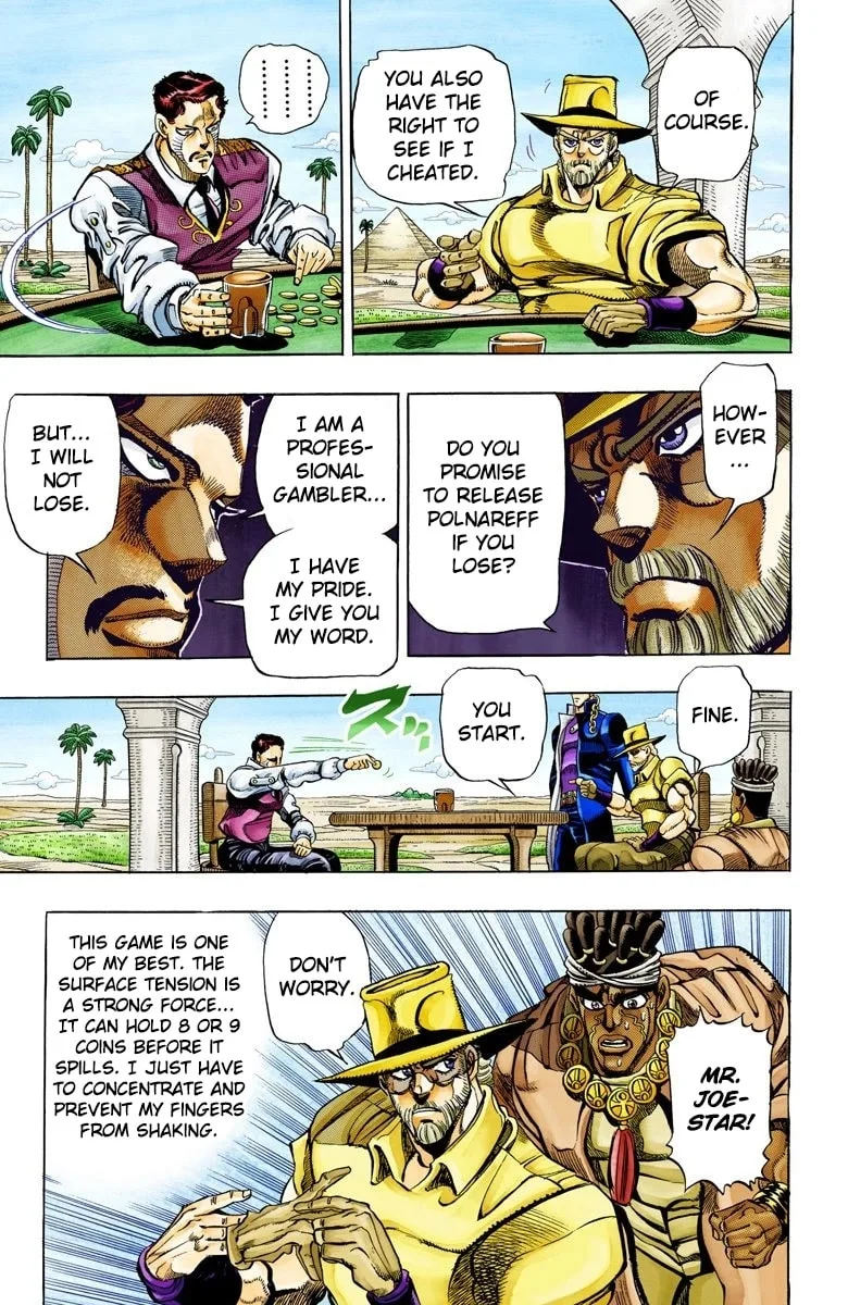 JoJo no Kimyou na Bouken Part 3: Stardust Crusaders Colored Manga, chapter 99, page 11