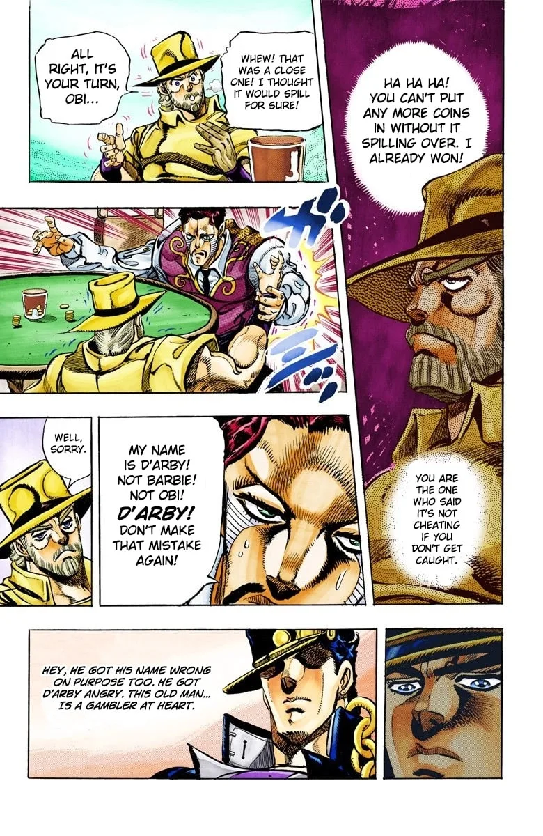 JoJo no Kimyou na Bouken Part 3: Stardust Crusaders Colored Manga, chapter 99, page 17