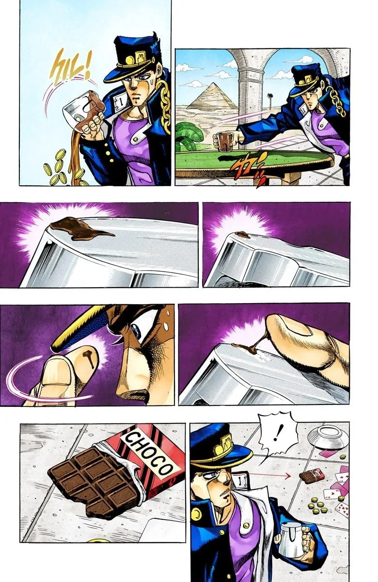 JoJo no Kimyou na Bouken Part 3: Stardust Crusaders Colored Manga, chapter 100, page 13
