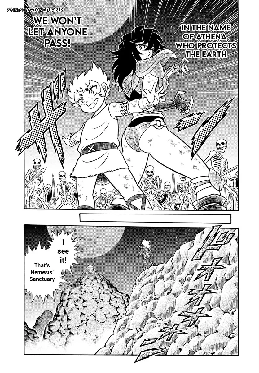 Saint Seiya: Kaiou Saiki RERISE OF POSEIDON, chapter 4, page 38