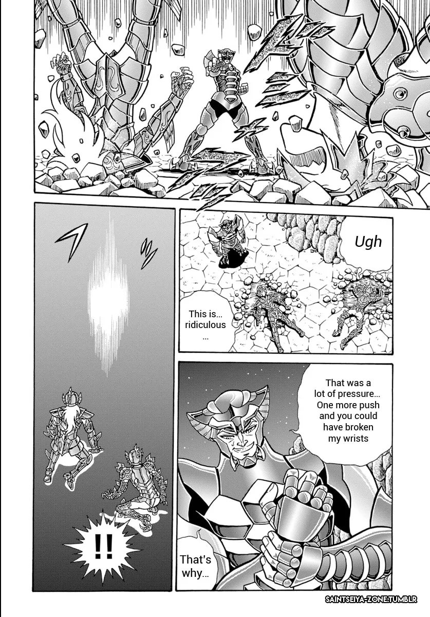 Saint Seiya: Kaiou Saiki RERISE OF POSEIDON, chapter 6, page 12