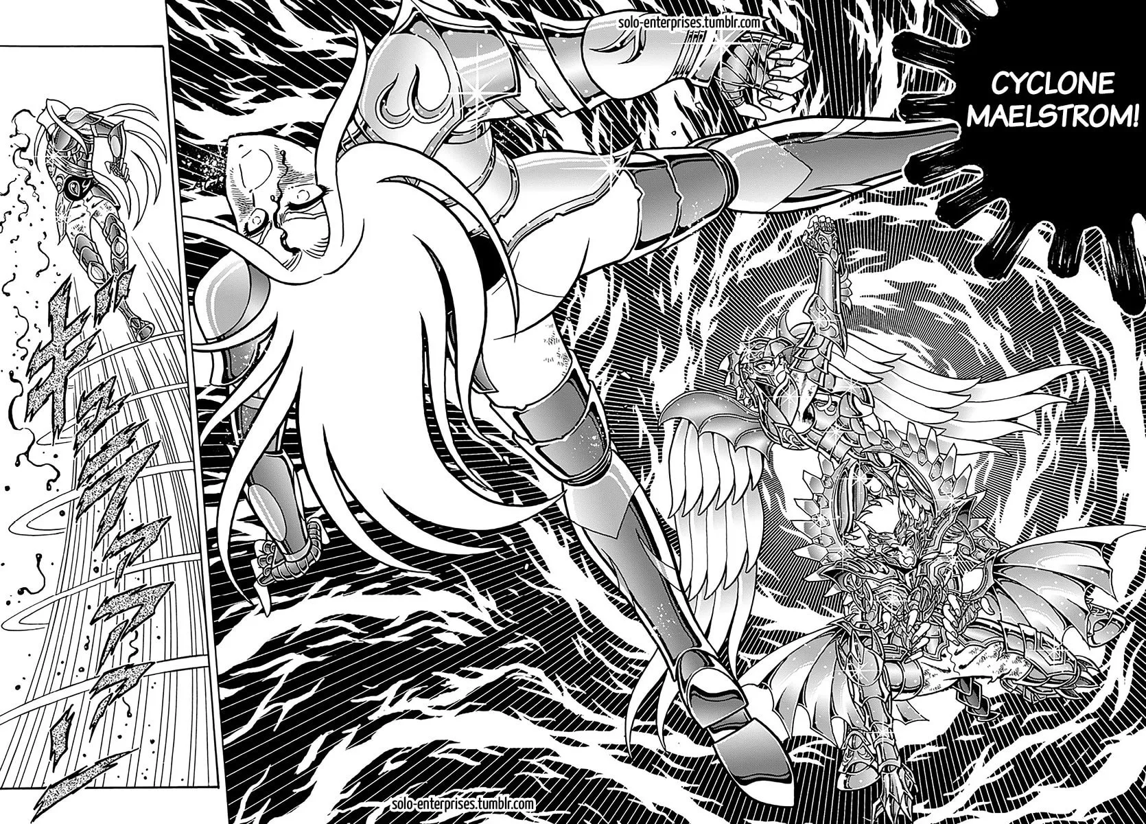 Saint Seiya: Kaiou Saiki RERISE OF POSEIDON, chapter 10, page 17