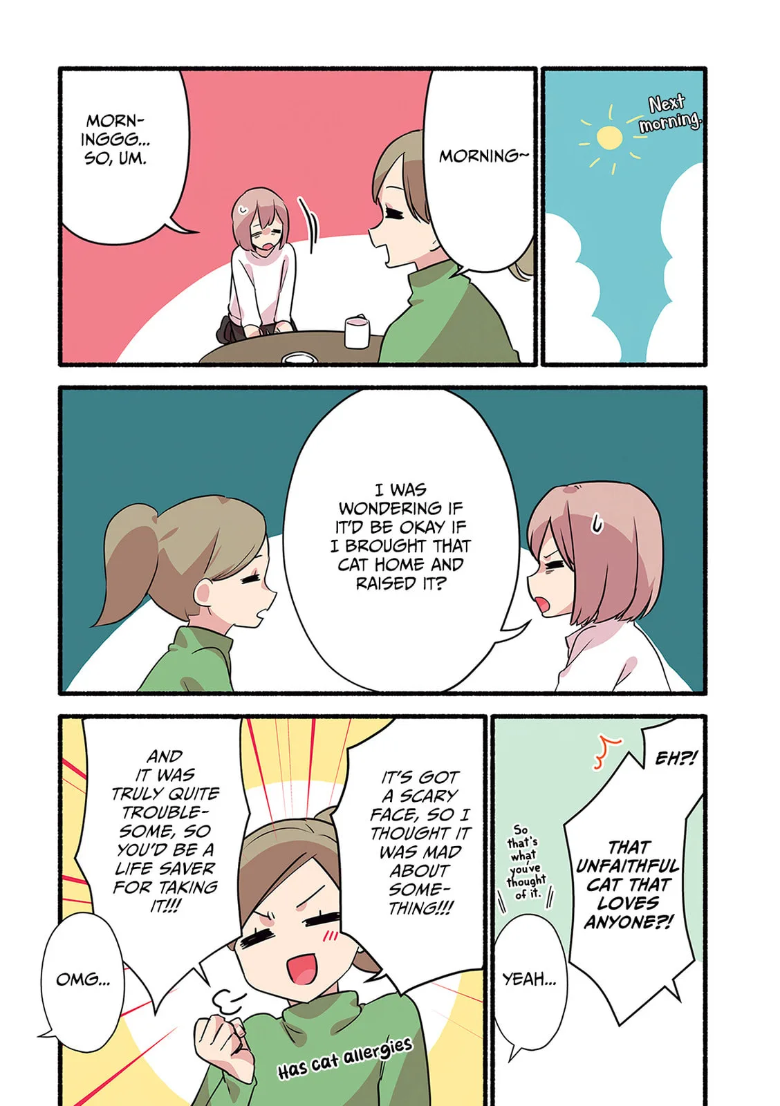 Miko, A White Cat That Wants To Be Loved, chapter 5, page 15