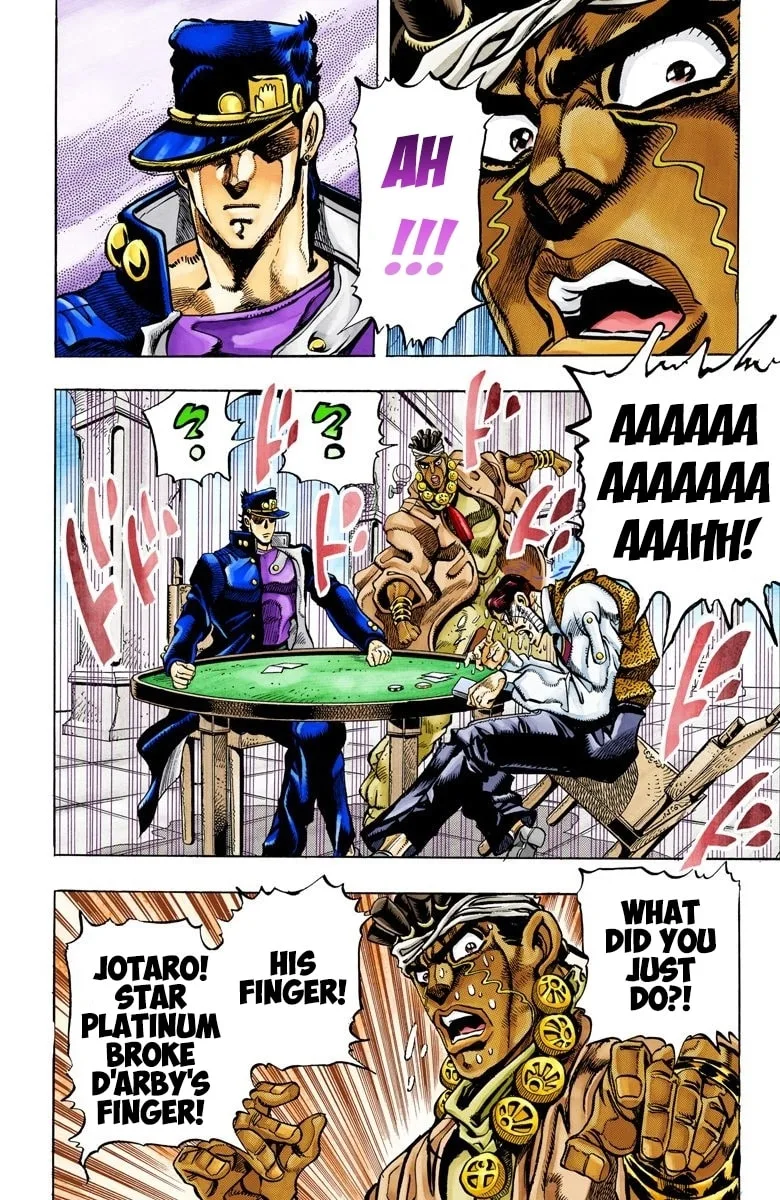 JoJo no Kimyou na Bouken Part 3: Stardust Crusaders Colored Manga, chapter 101, page 9