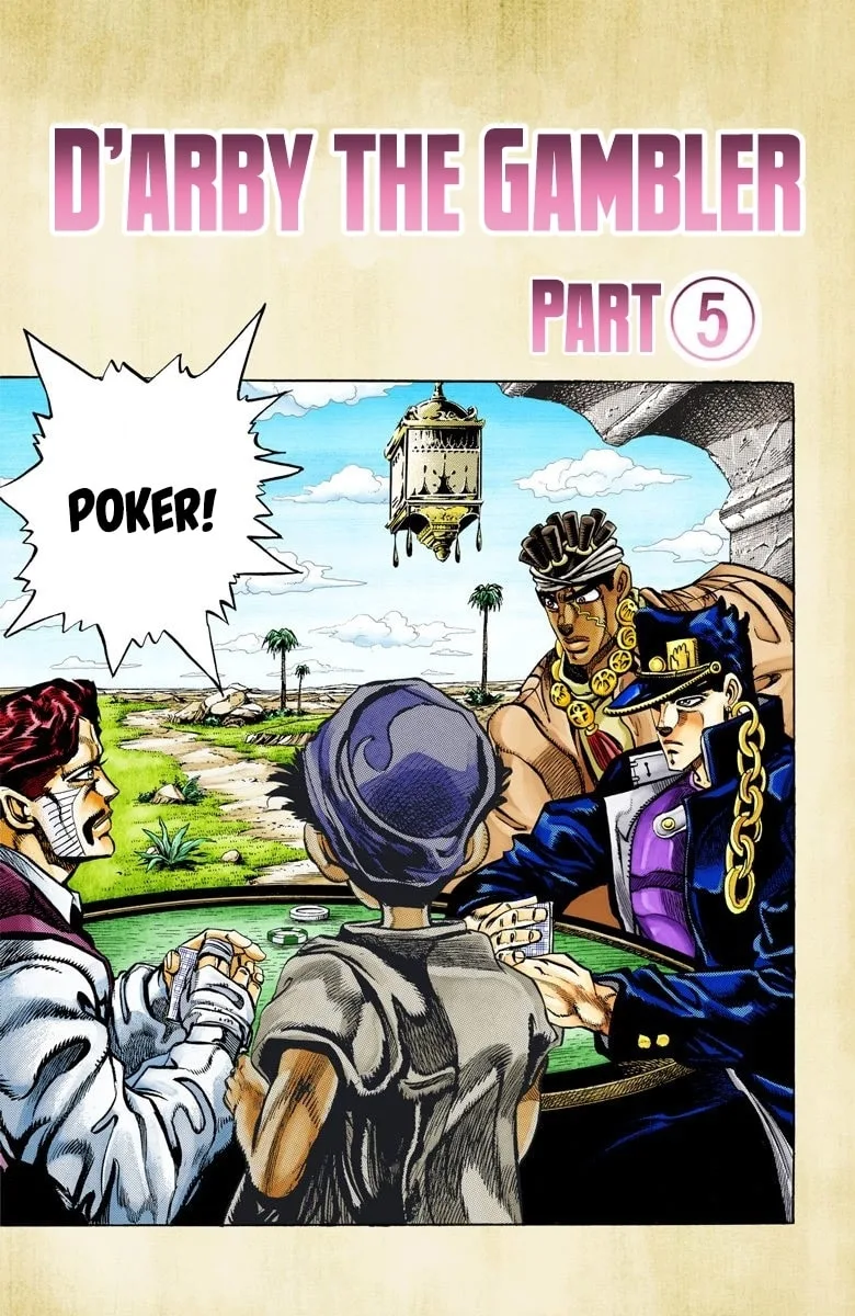 JoJo no Kimyou na Bouken Part 3: Stardust Crusaders Colored Manga, chapter 102, page 1