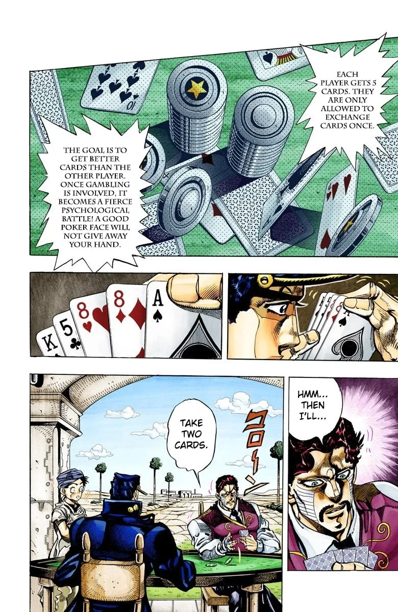JoJo no Kimyou na Bouken Part 3: Stardust Crusaders Colored Manga, chapter 102, page 2