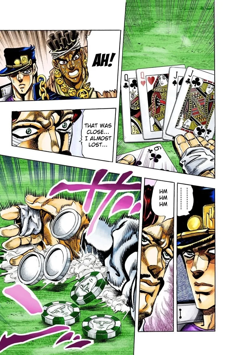 JoJo no Kimyou na Bouken Part 3: Stardust Crusaders Colored Manga, chapter 102, page 5