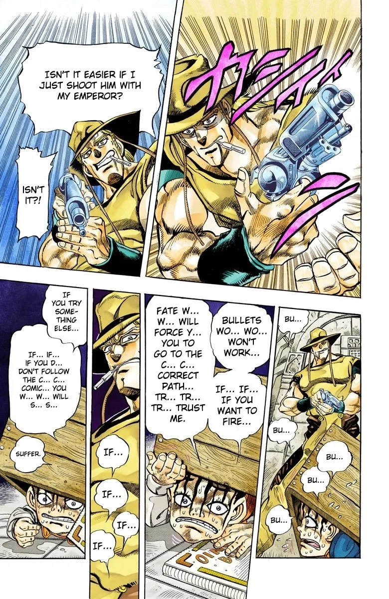 JoJo no Kimyou na Bouken Part 3: Stardust Crusaders Colored Manga, chapter 105, page 10