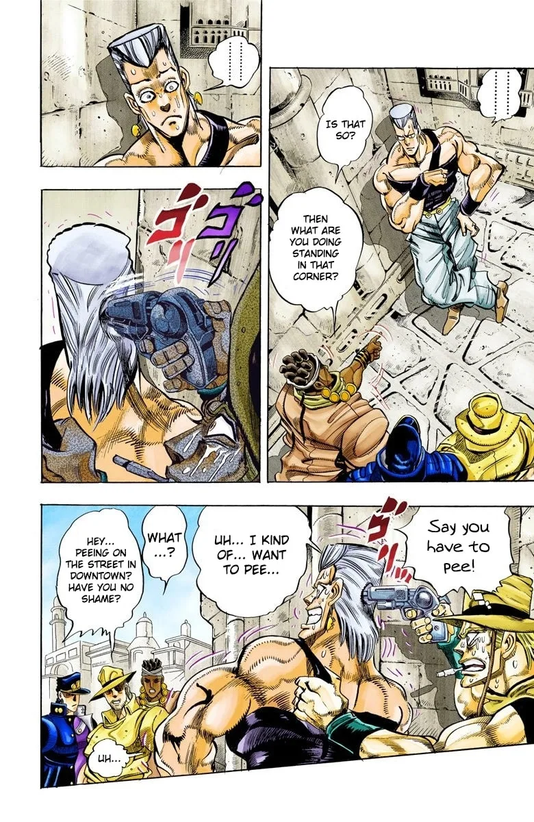 JoJo no Kimyou na Bouken Part 3: Stardust Crusaders Colored Manga, chapter 106, page 8