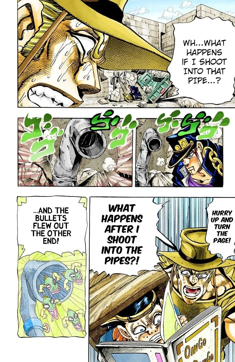 JoJo no Kimyou na Bouken Part 3: Stardust Crusaders Colored Manga, chapter 107, page 10