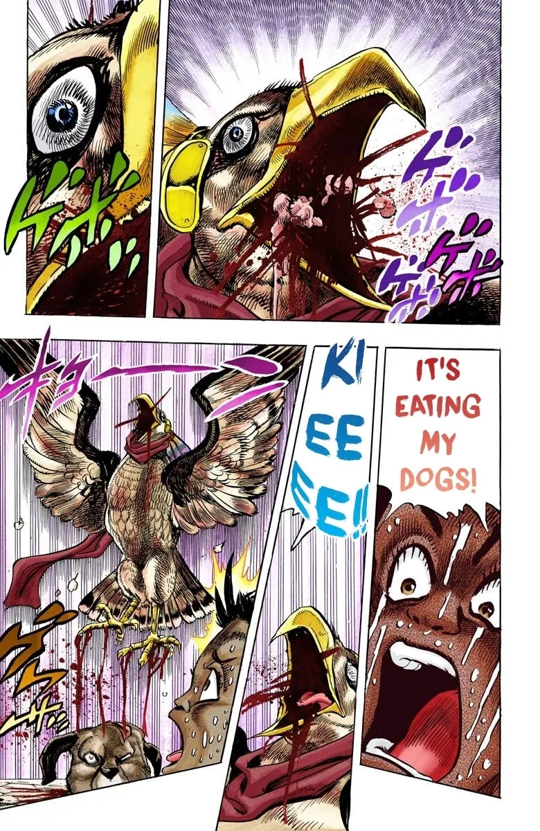 JoJo no Kimyou na Bouken Part 3: Stardust Crusaders Colored Manga, chapter 110, page 11