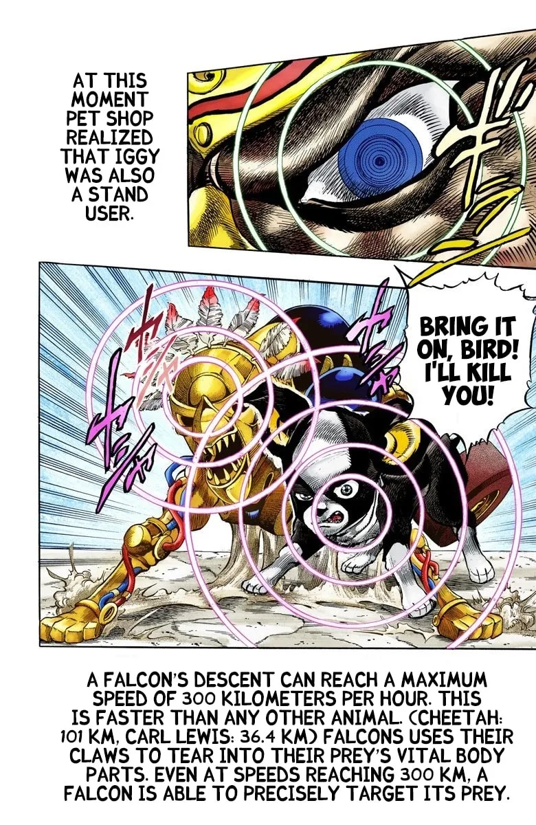 JoJo no Kimyou na Bouken Part 3: Stardust Crusaders Colored Manga, chapter 111, page 4