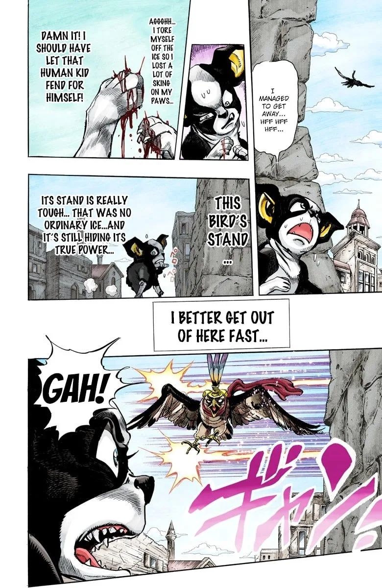 JoJo no Kimyou na Bouken Part 3: Stardust Crusaders Colored Manga, chapter 111, page 10