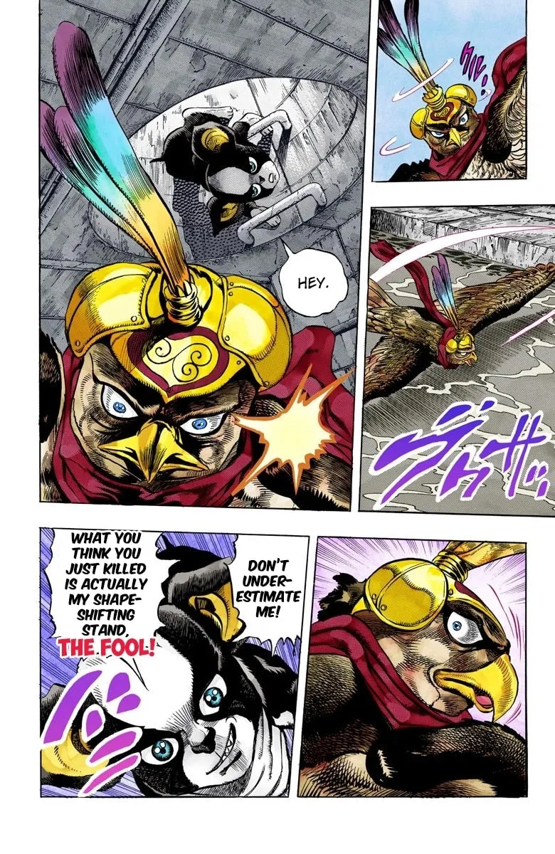 JoJo no Kimyou na Bouken Part 3: Stardust Crusaders Colored Manga, chapter 111, page 18