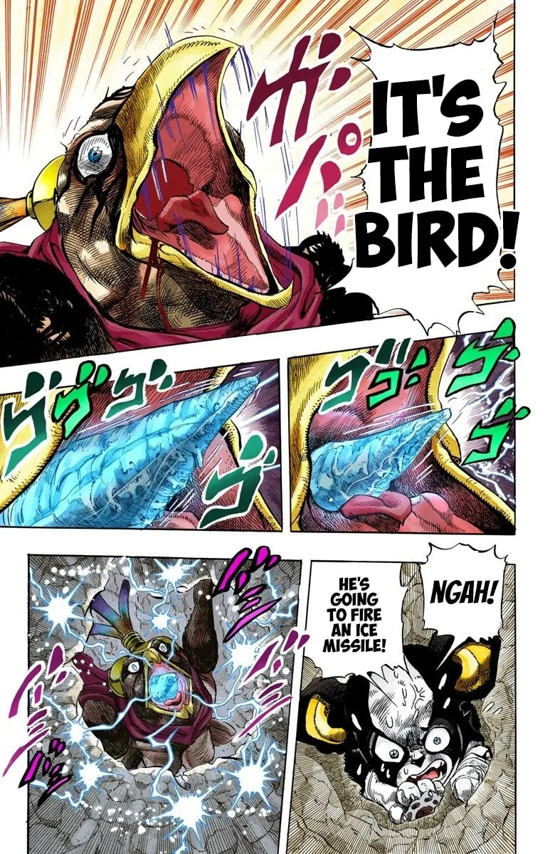 JoJo no Kimyou na Bouken Part 3: Stardust Crusaders Colored Manga, chapter 113, page 12