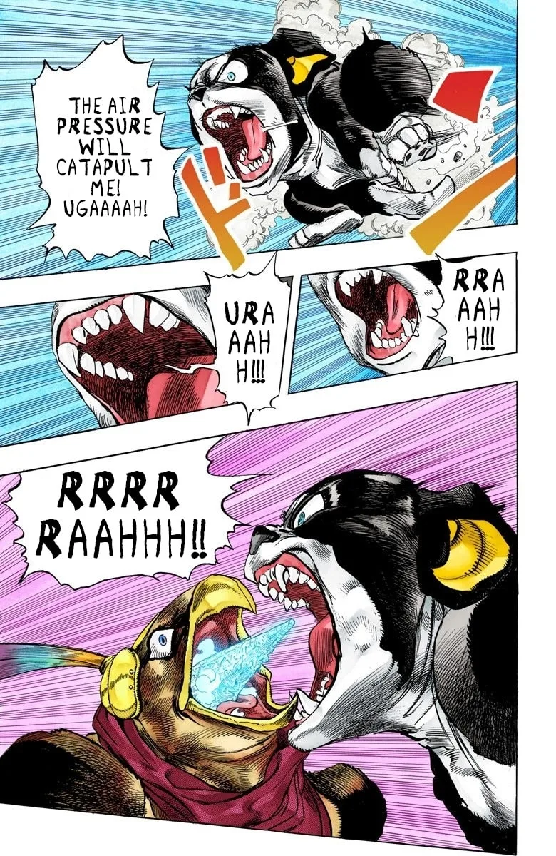 JoJo no Kimyou na Bouken Part 3: Stardust Crusaders Colored Manga, chapter 113, page 14
