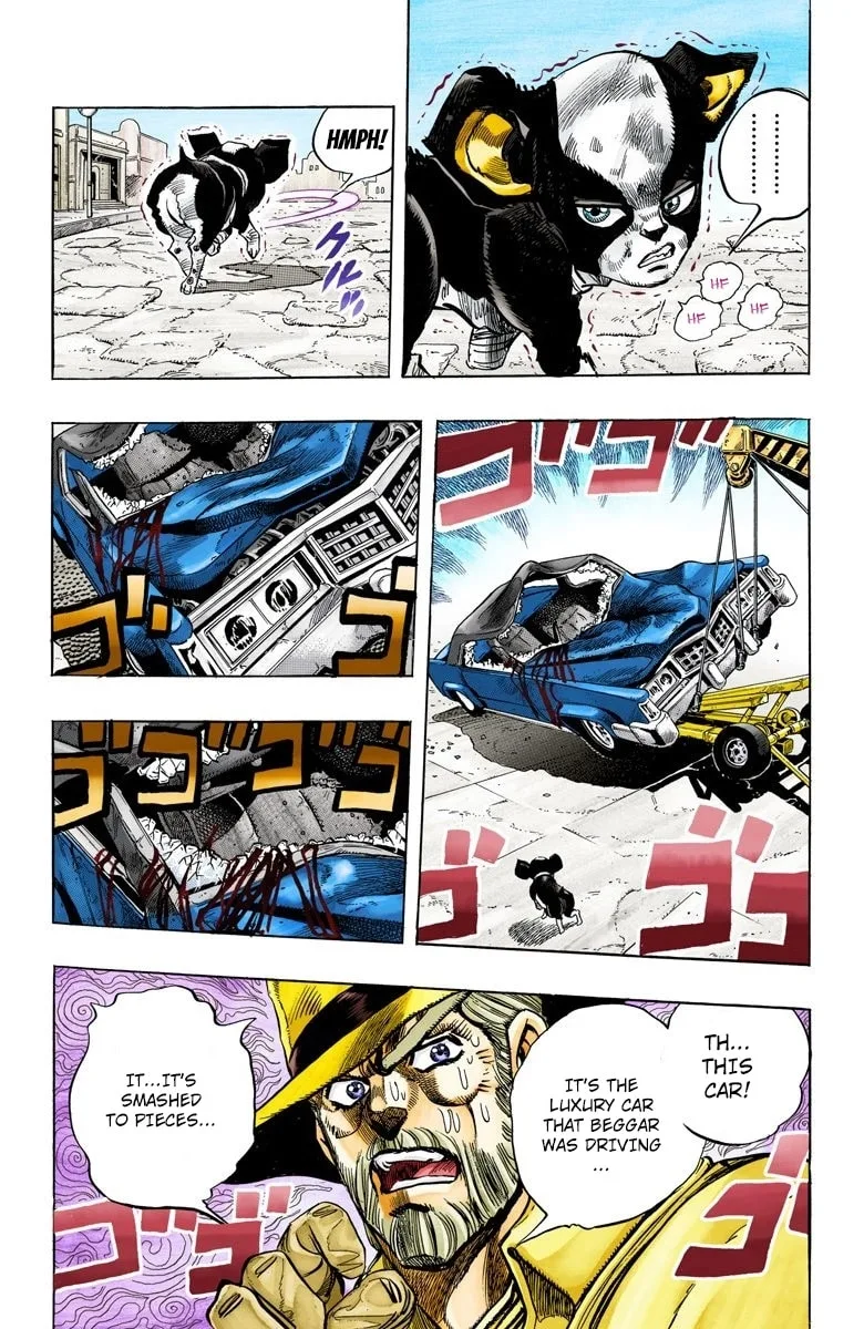 JoJo no Kimyou na Bouken Part 3: Stardust Crusaders Colored Manga, chapter 114, page 8