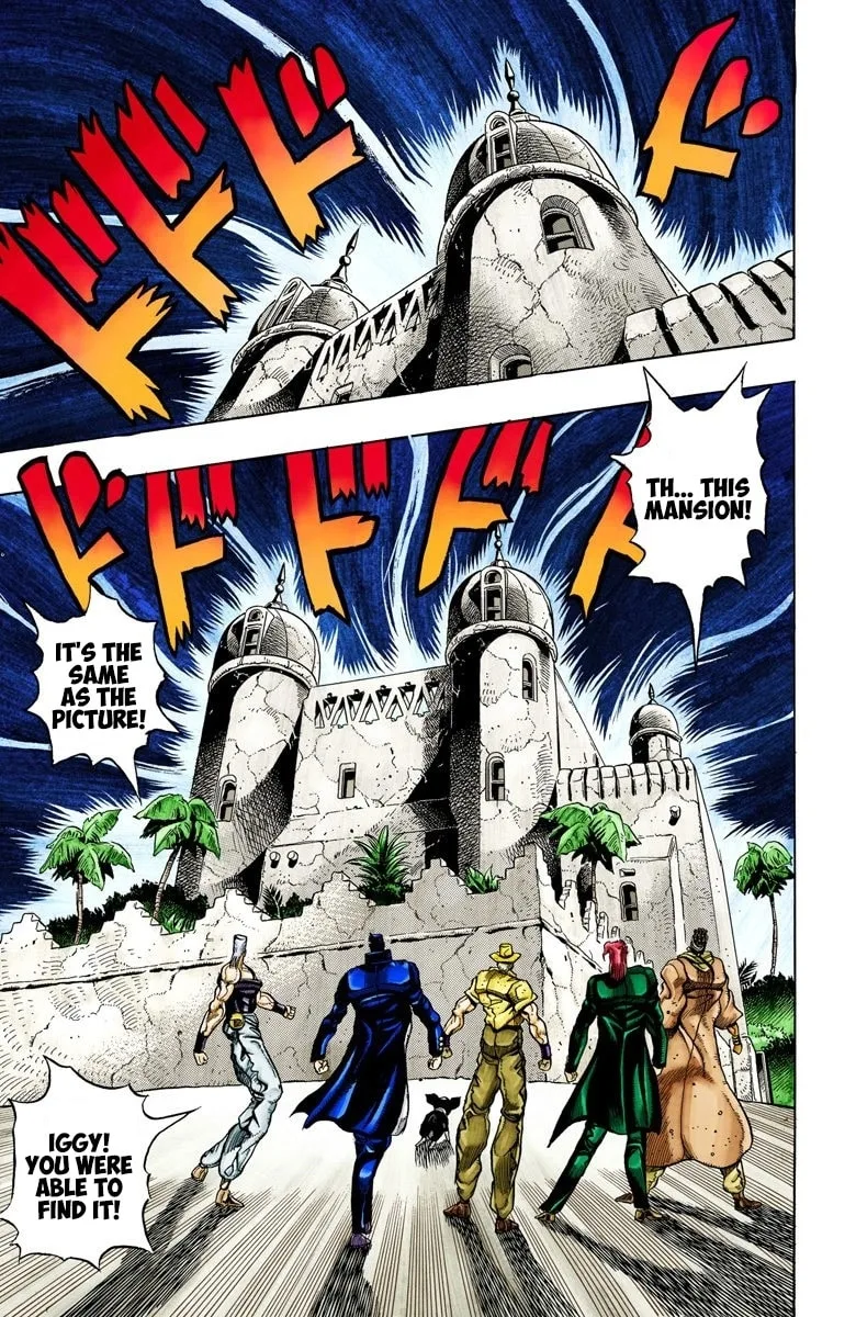 JoJo no Kimyou na Bouken Part 3: Stardust Crusaders Colored Manga, chapter 114, page 11