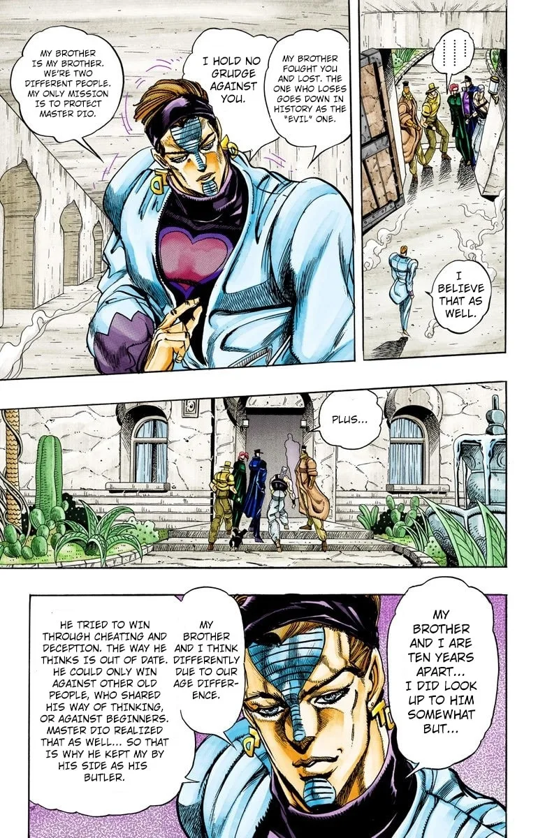 JoJo no Kimyou na Bouken Part 3: Stardust Crusaders Colored Manga, chapter 115, page 4