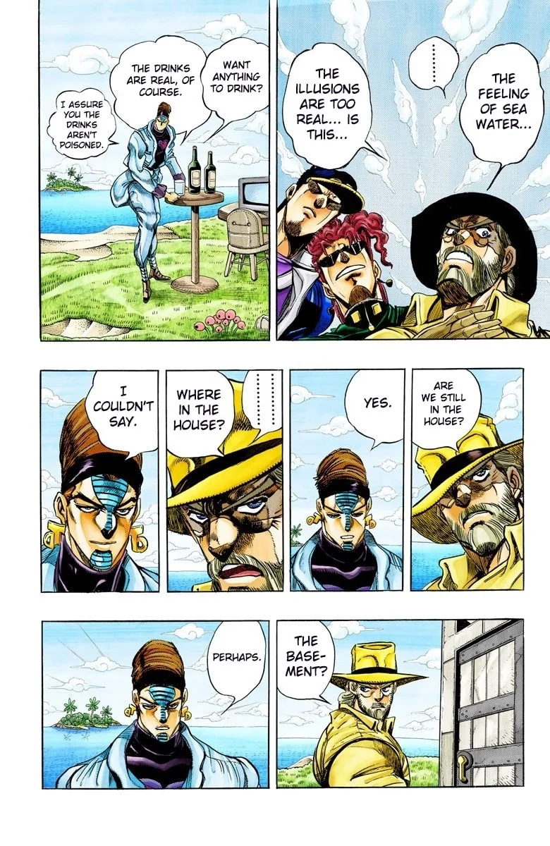 JoJo no Kimyou na Bouken Part 3: Stardust Crusaders Colored Manga, chapter 116, page 5