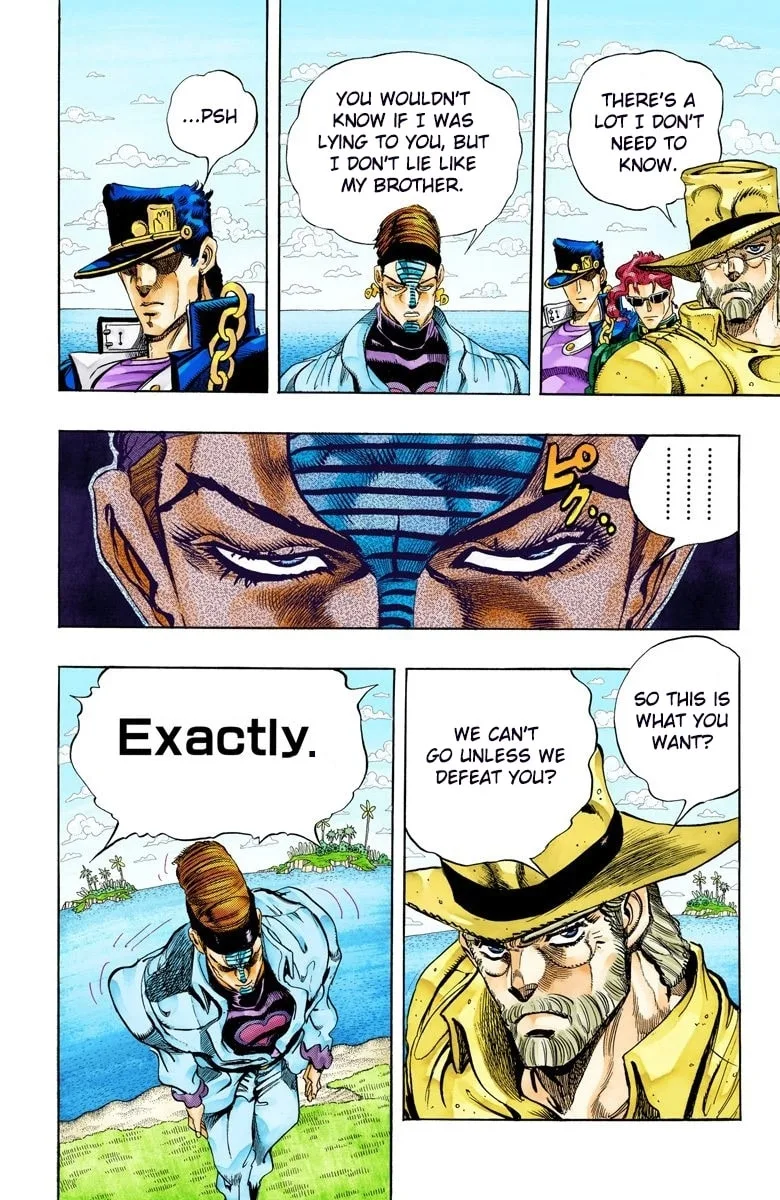 JoJo no Kimyou na Bouken Part 3: Stardust Crusaders Colored Manga, chapter 116, page 7
