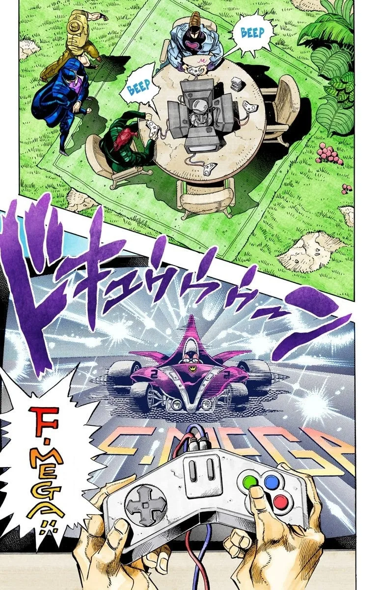 JoJo no Kimyou na Bouken Part 3: Stardust Crusaders Colored Manga, chapter 117, page 7